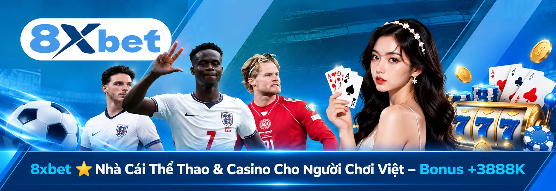 8xbet ⭐ Nhà Cái Thể Thao & Casino Cho Người Chơi Việt – Bonus +3888K